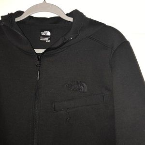 Men’s Black North Face Zipper Hoodie